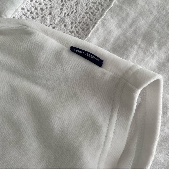 Mickey Mouse and Friends SMALL Velour Spirit Jersey for Adults White - Picture 7 of 12